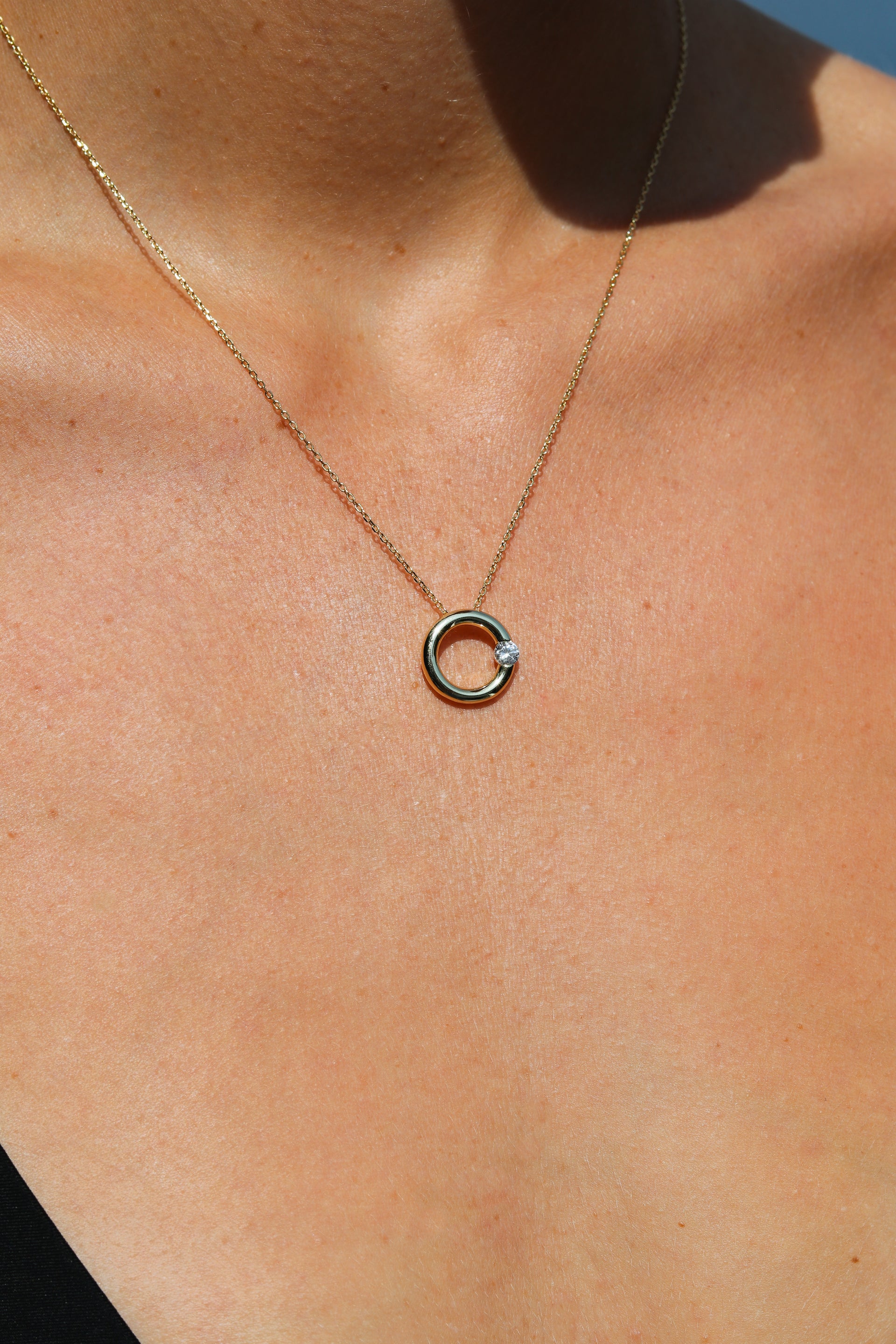 Diamond Ring Necklace